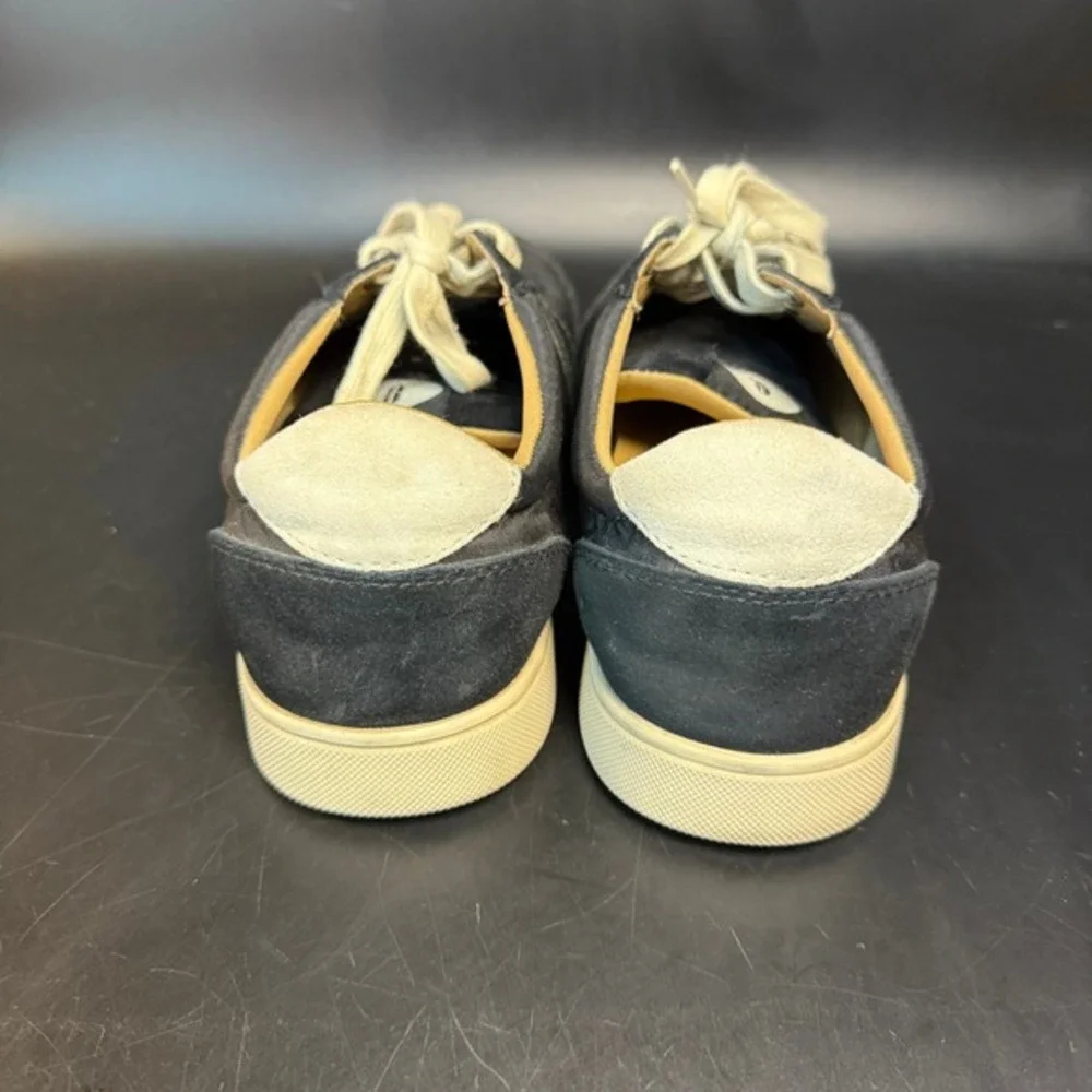 Revitalign Siesta Black Suede Nylon Fashion Sneaker‎ Women Size 9B